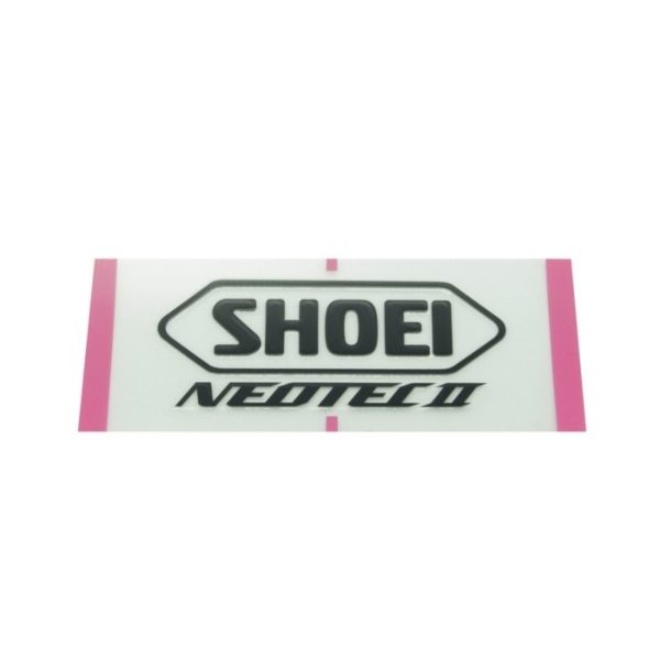 RECAMBIO SHOEI LOGO POSTERIOR NEOTEC 2 NEGRO