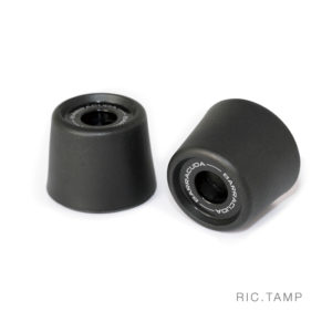 RECAMBIO BARRACUDA TOPES ANTICAÍDA EN PVC NEGRO (PAR)