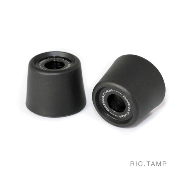 RECAMBIO BARRACUDA TOPES ANTICAÍDA EN PVC NEGRO (PAR)