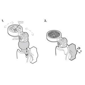 SOPORTE BEELINE MOTO 2 BALL MOUNT ADAPTER