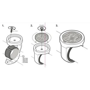 SOPORTE BEELINE MOTO 2 BAR CLAMP MOUNT