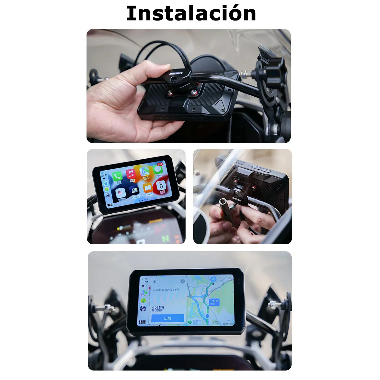 SOPORTE CHIGEE PARA BARRA TRANSVERSAL 22MM