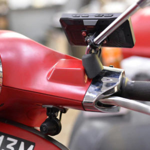 CHIGEE SOPORTE CHIGEE PARA ESPEJO RETROVISOR BARRA 17MM