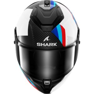 CASCO SHARK SPARTAN GT PRO DOKHTA CARBON Carbon White Blue