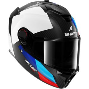 CASCO SHARK SPARTAN GT PRO DOKHTA CARBON Carbon White Blue