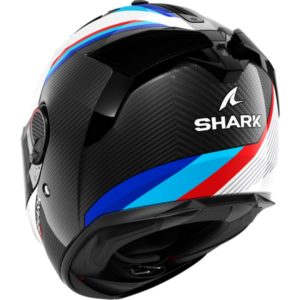 CASCO SHARK SPARTAN GT PRO DOKHTA CARBON Carbon White Blue