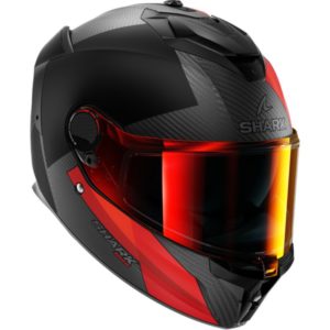 CASCO SHARK SPARTAN GT PRO CARBON Dokhta Matte Carbon Orange Anthracite