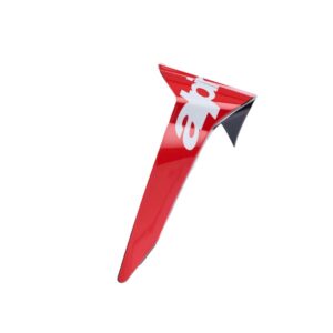 Spoiler Estándar Supertech R10 Arius Black White Double Red Glossy