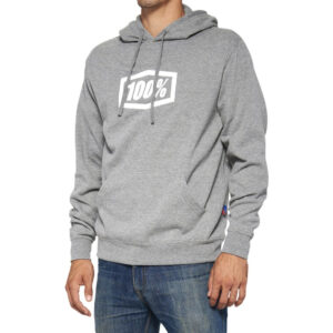 SUDADERA 100% ICON GRIS