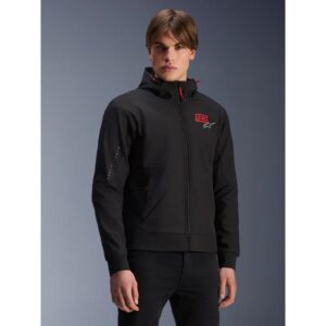 Sudadera Alpinestar Tech MM93 Radium Black Bright Red