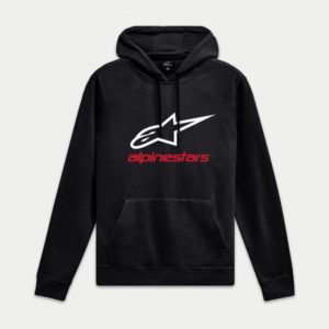 Sudadera Alpinestars ALWAYS V3 BLACK WHITE RED