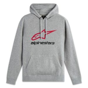 Sudadera Alpinestars ALWAYS V3 GREY HTHR RED BLACK