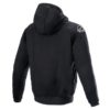 Sudadera Alpinestars CHROME IGNITION BLACK YELLOW FLUO - Imagen 2