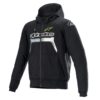Sudadera Alpinestars CHROME IGNITION BLACK YELLOW FLUO