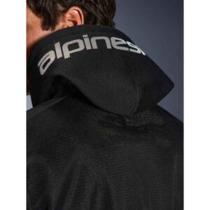 Sudadera Alpinestars CHROME SUPERAIRFLOW BLACK DARK GRAY WHITE
