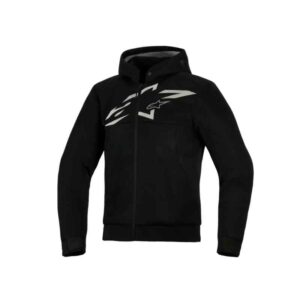 Sudadera Alpinestars CHROME SUPERAIRFLOW BLACK DARK GRAY WHITE
