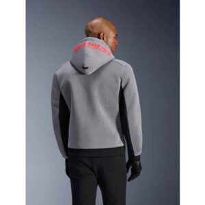 Sudadera Alpinestars CHROME SUPERAIRFLOW BLACK MID GRAY RED FLUO