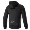 Sudadera Alpinestars MM93 THUNDER BLACK BRIGHT RED - Imagen 2