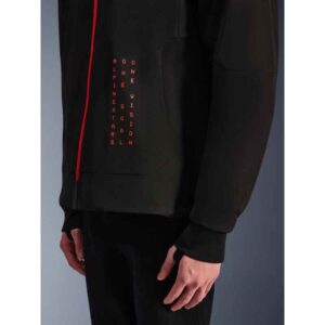 Sudadera Alpinestars RADIUM TECH BLACK BRIGHT RED