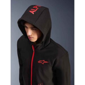 Sudadera Alpinestars RADIUM TECH BLACK BRIGHT RED