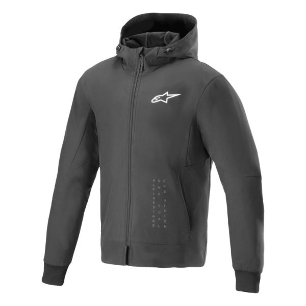 Sudadera Alpinestars RADIUM TECH BLACK WHITE