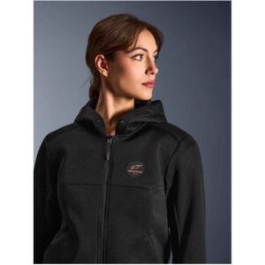SUDADERA ALPINESTARS STELLA CHROME SUPERAIRFLOW BLACK COPPER