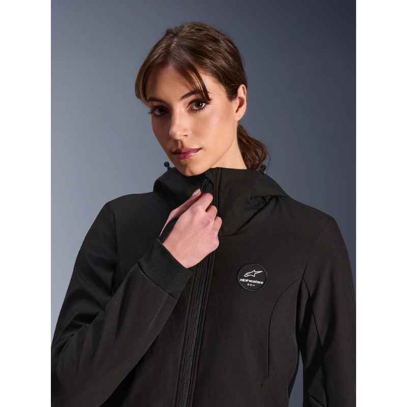 SUDADERA ALPINESTARS STELLA RADIUM TECH BLACK