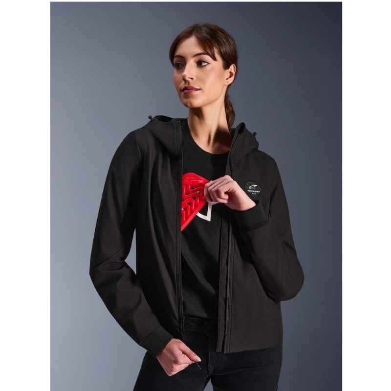 SUDADERA ALPINESTARS STELLA RADIUM TECH BLACK