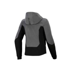 SUDADERA ALPINESTARS STELLA RADIUM TECH  DEEP GRAY BLACK