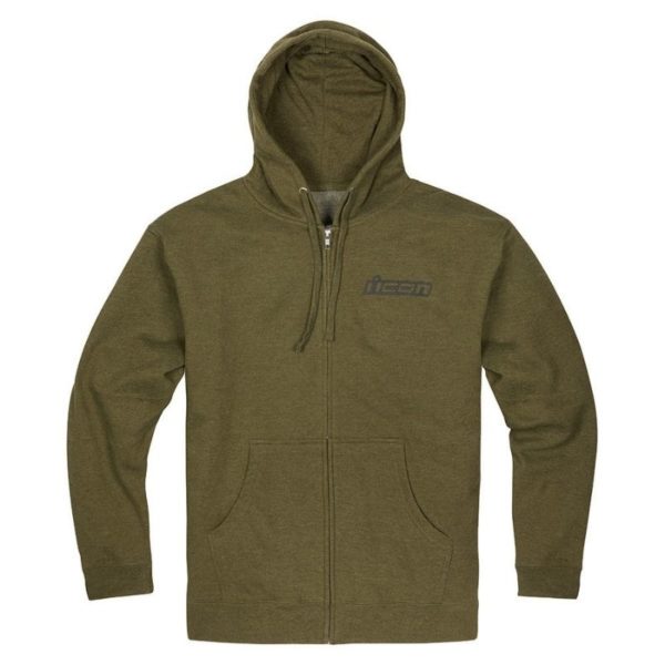 Sudadera Icon CREMALLERA CLASICON VERDE