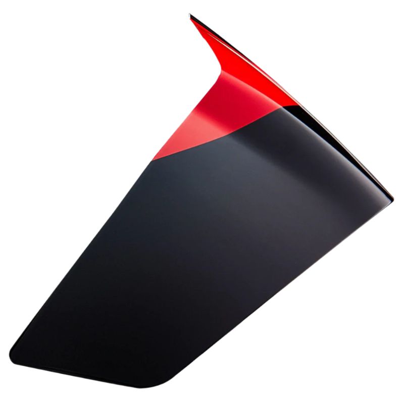 Supertech R10 Element Race Spoiler Negro Carb Rojo Brillante Blanco