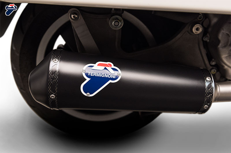 Termignoni Silenciador Conical Negro Piaggio VESPA 250/300 2008-20