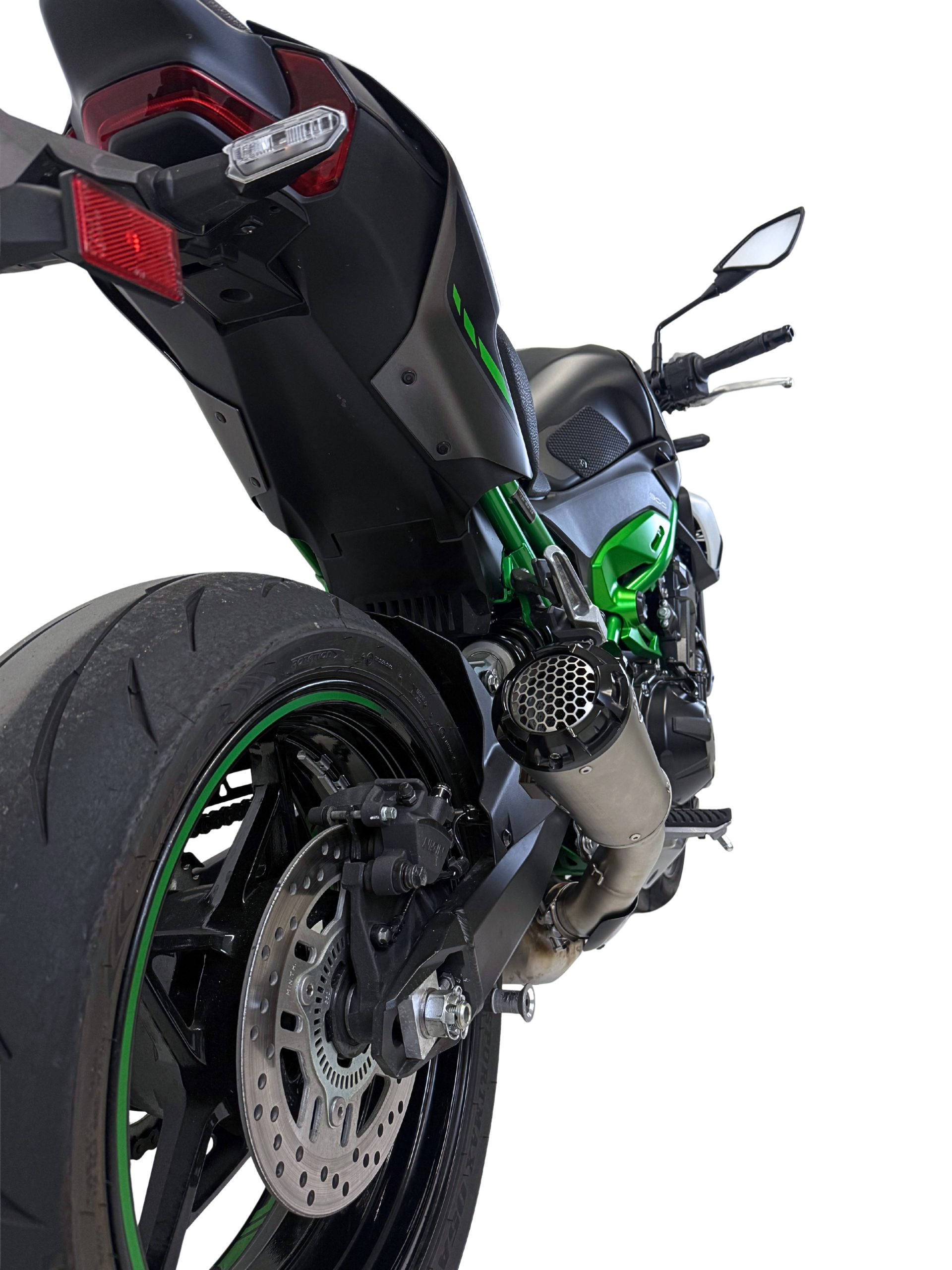 Termignoni Silenciador GP2R Titanio con Tapa en Carbono Kawasaki Z900 2024-26