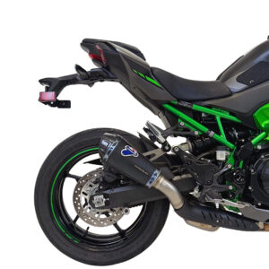 Termignoni Silenciador HEB Titanio Negro con Tapa en Carbono Kawasaki Z900 2024-26