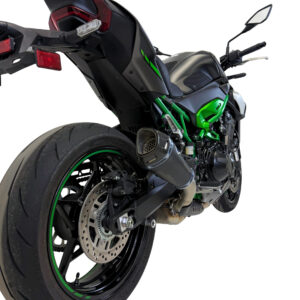 Termignoni Silenciador HEB Titanio Negro con Tapa en Carbono Kawasaki Z900 2024-26