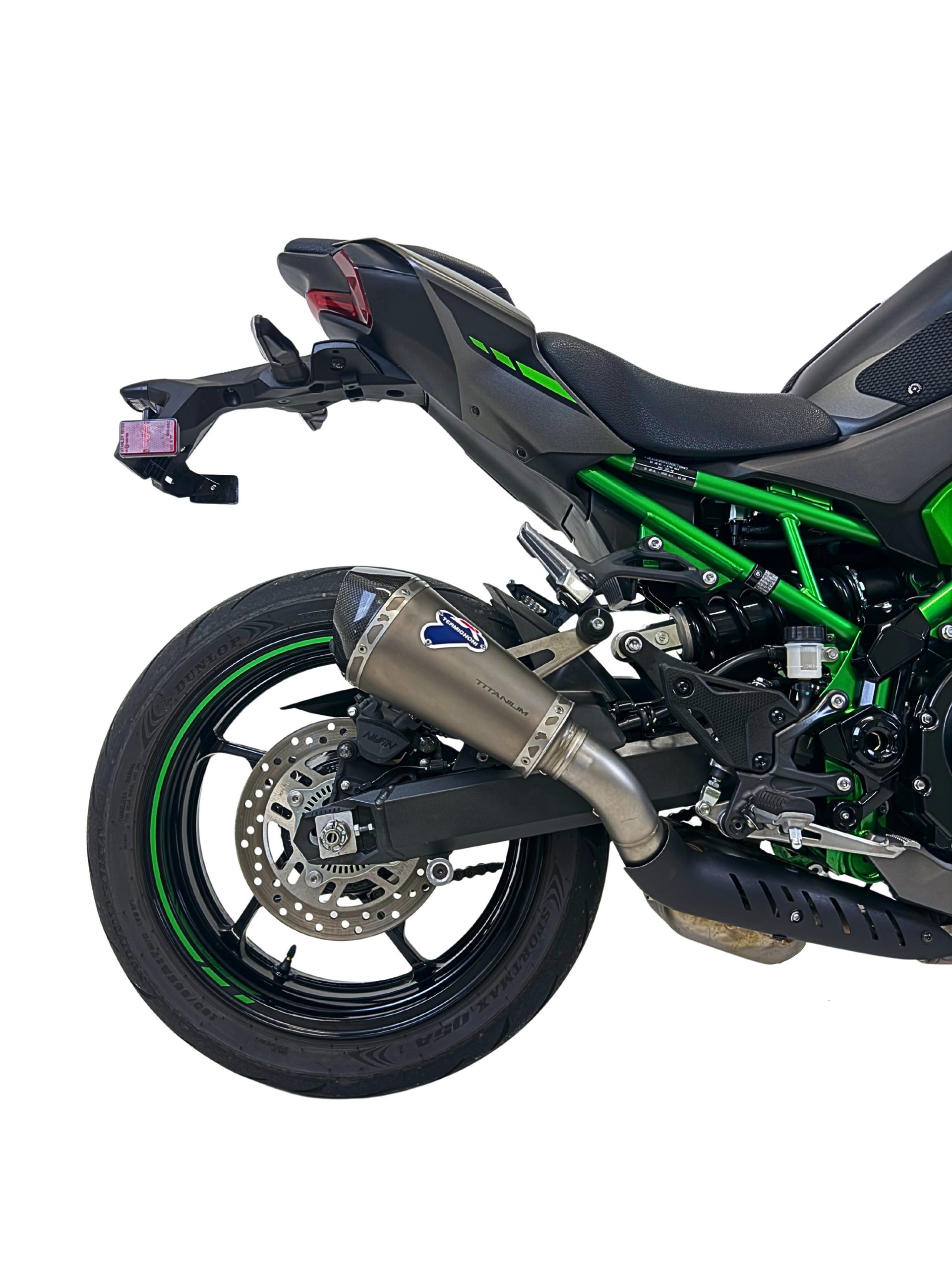 Termignoni Silenciador Relevance Titanio con Tapa en Carbono Kawasaki Z900 2024-26