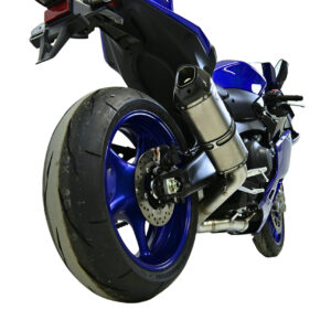 Termignoni Silenciador Relevance Titanio con Tapa en Carbono Yamaha R9 2025-26