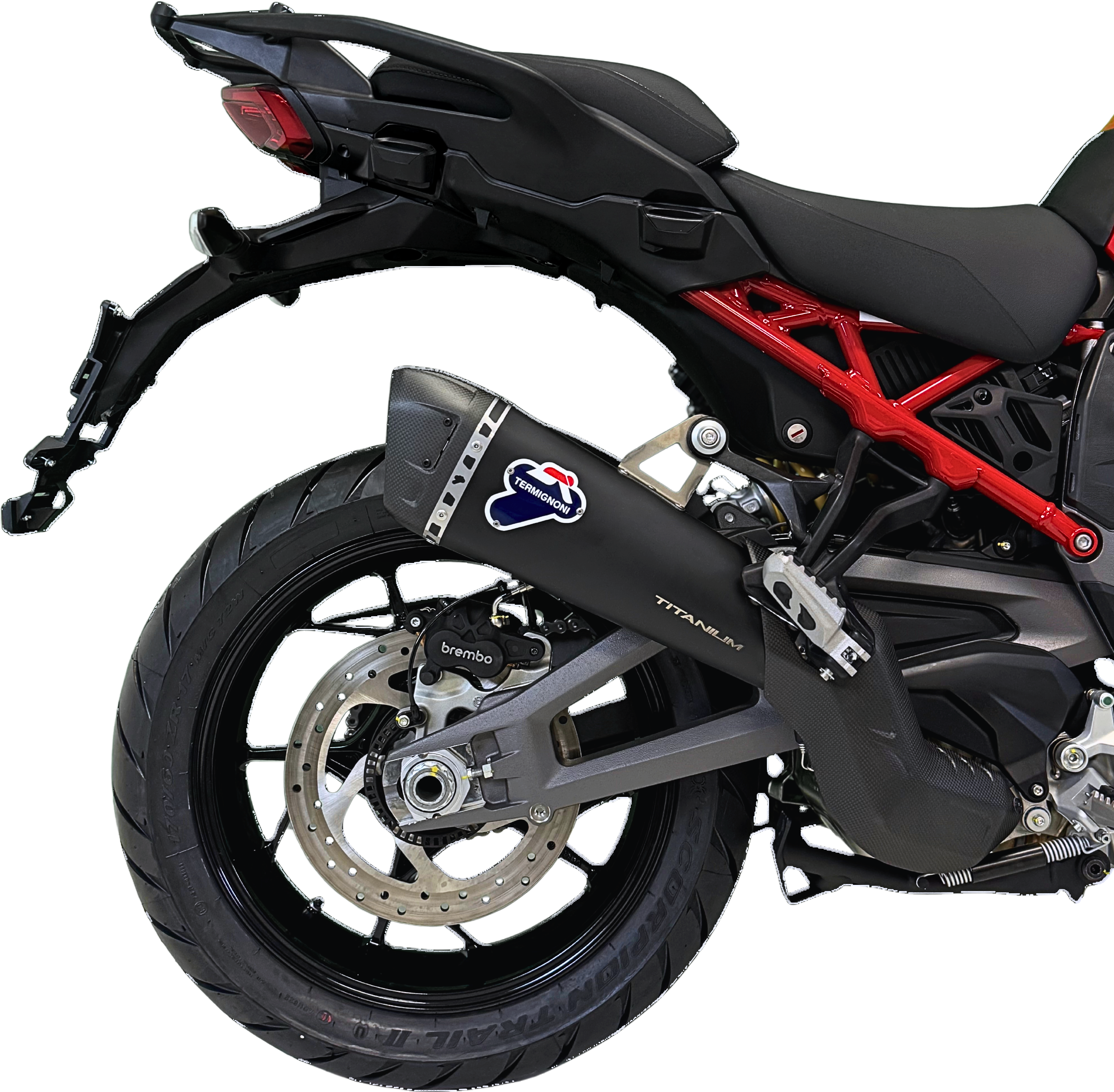 Termignoni Silenciador Titanio Negro Ducati Multistrada V4 2025-26