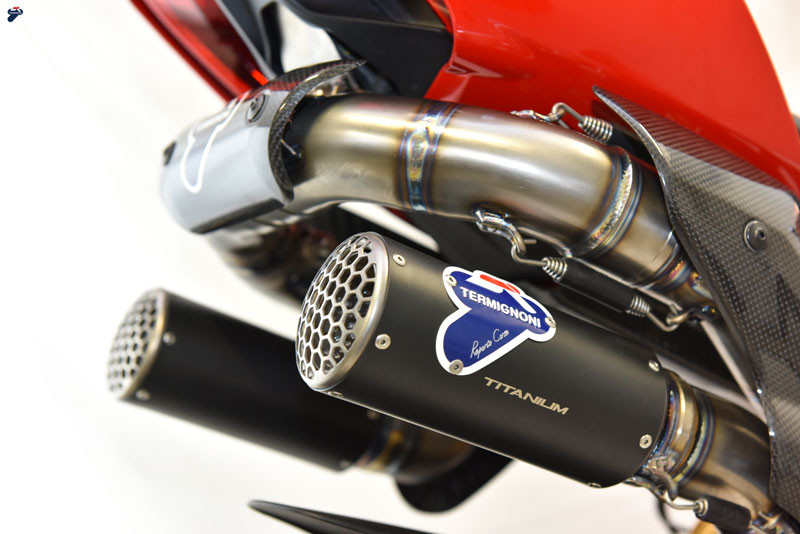 Termignoni Conectores frontales para D20009400ITC Ducati PANIGALE V4 - STREETFIGHTER V4 2018-24