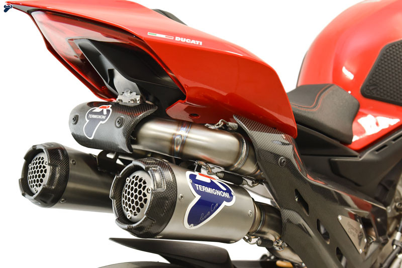 Termignoni Conectores frontales para D20009400ITC Ducati PANIGALE V4 - STREETFIGHTER V4 2018-24
