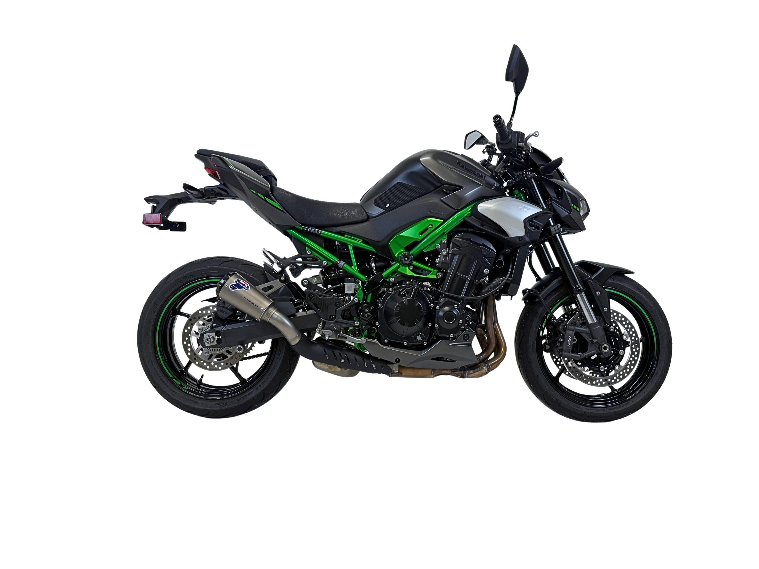 Termignoni Silenciador GP2R Titanio con Tapa en Carbono Kawasaki Z900 2024-26