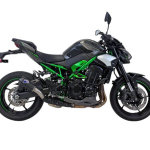 Termignoni Silenciador GP2R Titanio Negro con Tapa en Carbono Kawasaki Z900 2024-26
