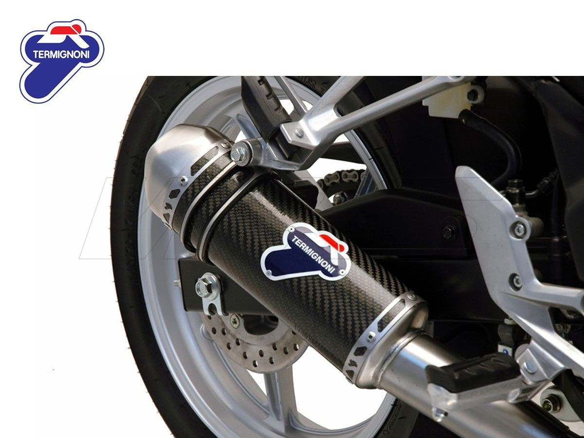 Termignoni Silenciador Relevance Carbono Honda CBR 250R 2012-13