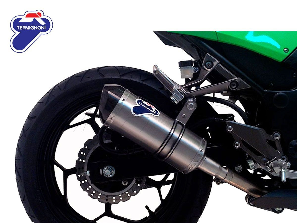 Termignoni Silenciador Relevance Carbono Kawasaki NINJA 300R 2012-17