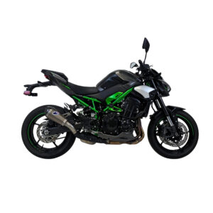 Termignoni Silenciador Relevance Titanio con Tapa en Carbono Kawasaki Z900 2024-26