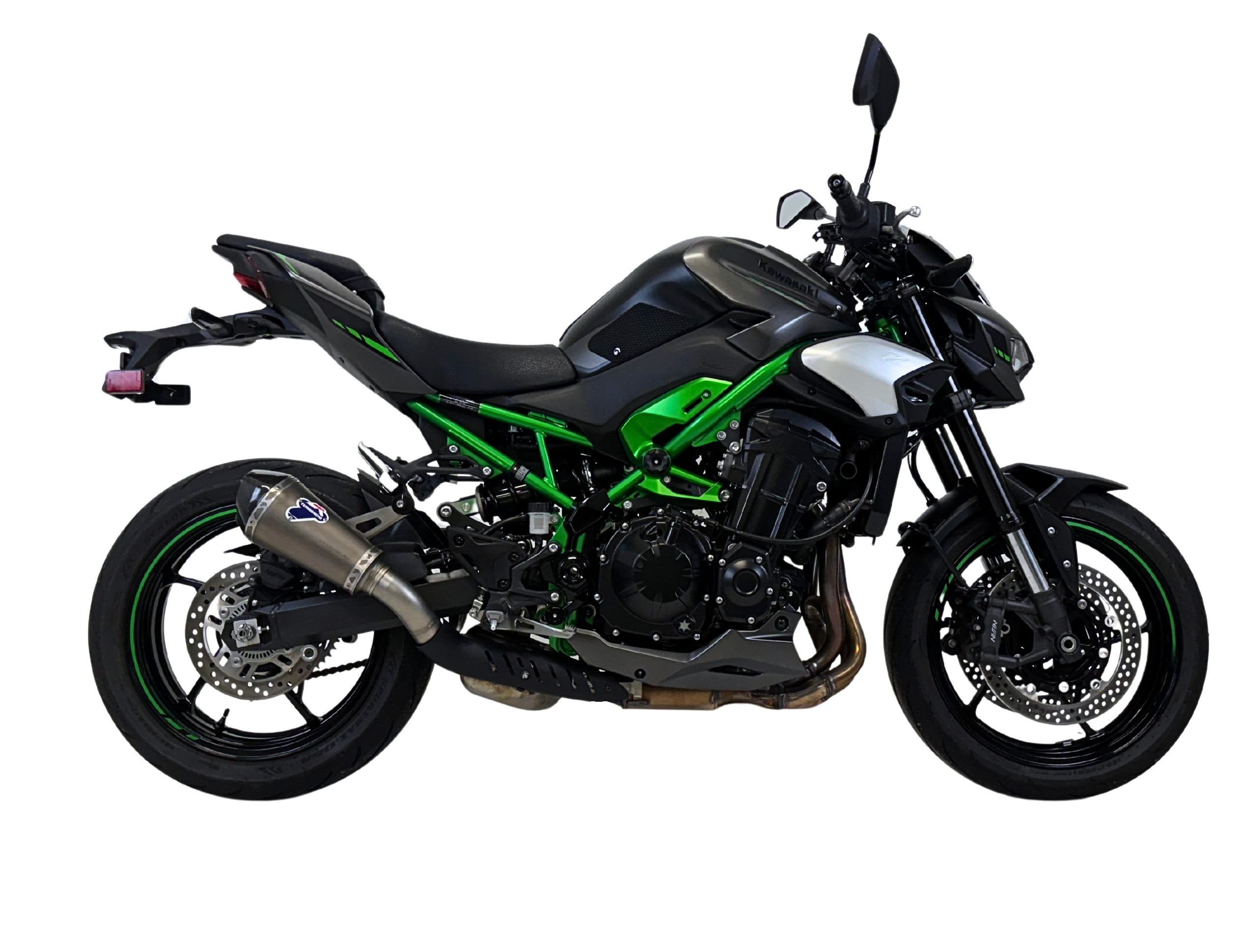 Termignoni Silenciador Titanio + Protector de Calor Kawasaki Z900 2024-26