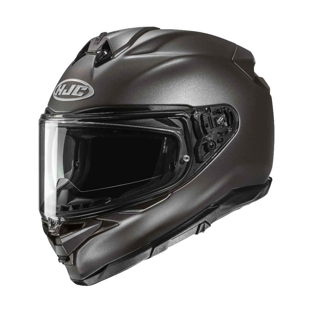 CASCO HJC F72 SEMI FLAT TITANIUM