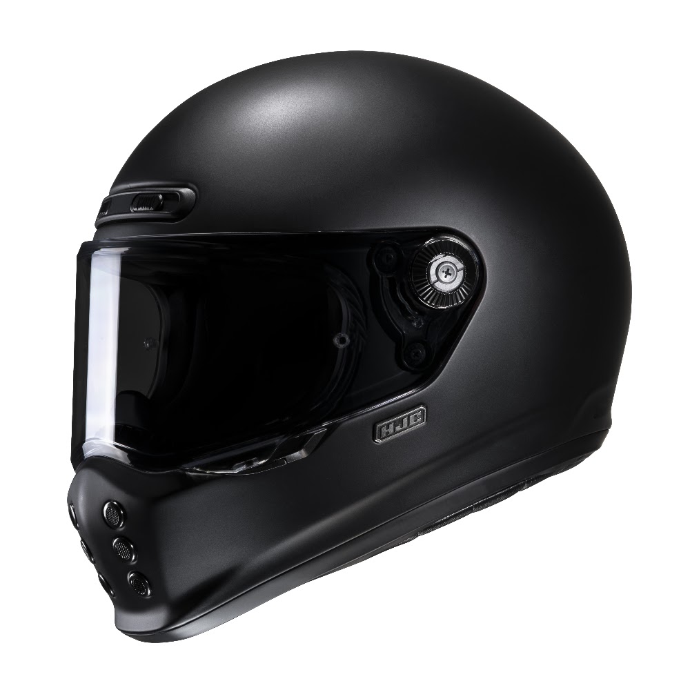 CASCO HJC V10 SEMI FLAT BLACK