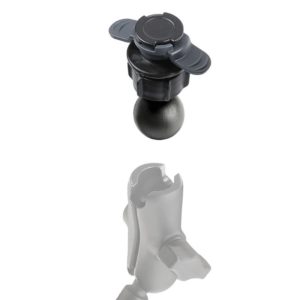 TITAN BALL HEAD, CONECTOR DUOLOCK CON BOLA DE 25 MM / 1