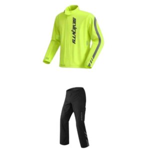 TRAJE IMPERMEABLE SEVENTY SD-S5 MONSOON AMARILLO FLUOR NEGRO